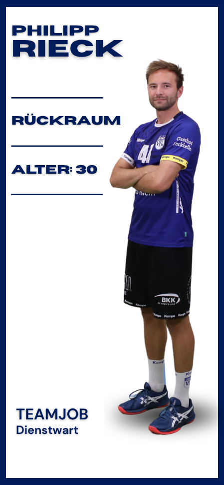Hallenheft Spielervorstellungen